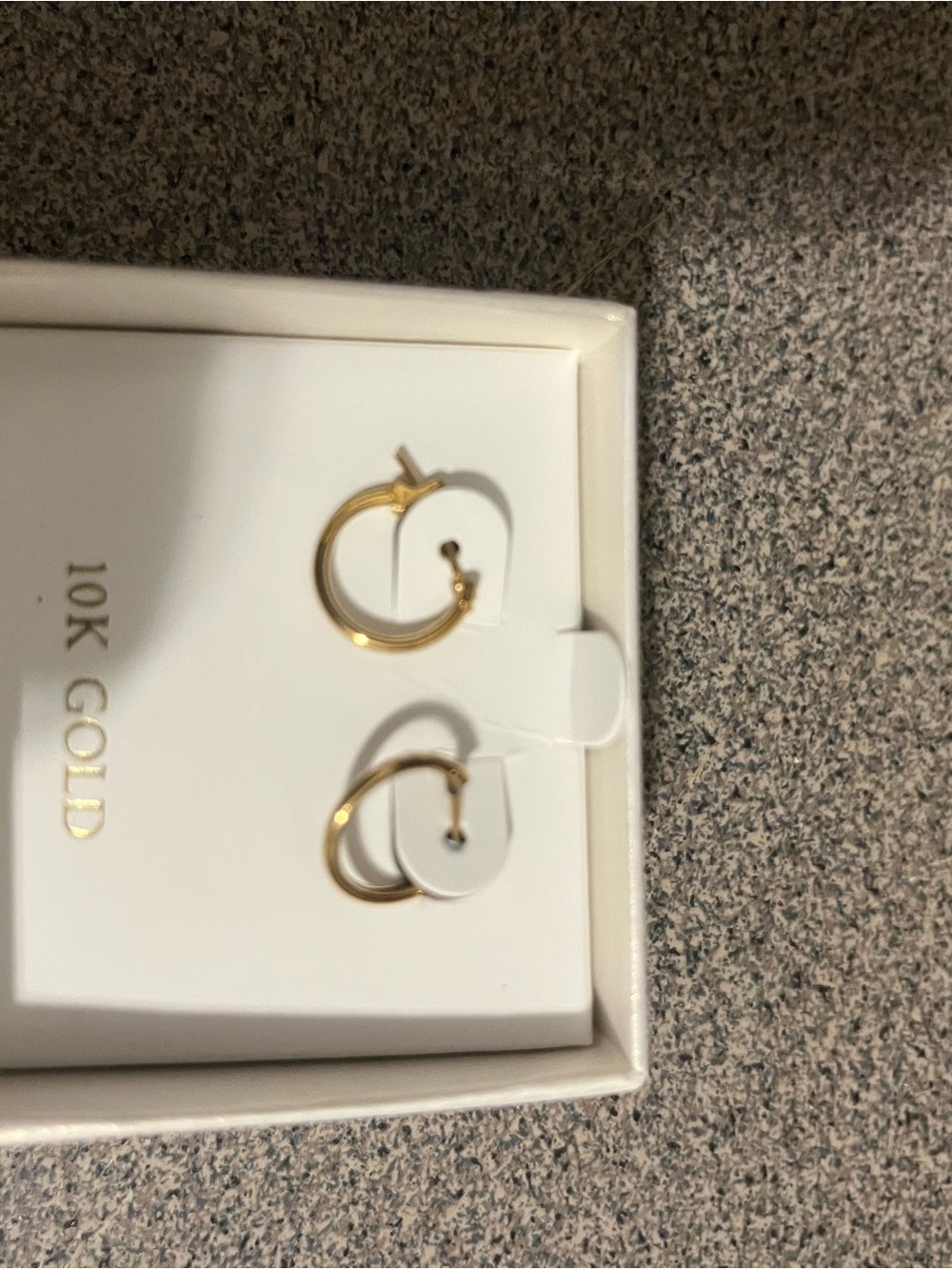belk 10K Gold Small Hoop Earrings - Shiny Gold Hoops